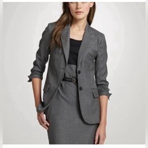J.Crew 1035 BI Stretch grey Jacket Blazer